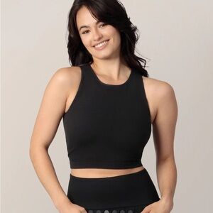Kindred Bravely Sublime Bamboo Longline Nursing Crop Top